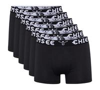 Chiemsee Men's Boxer Shorts, 6-Pack - Shorts, Logo Band, Solid Color