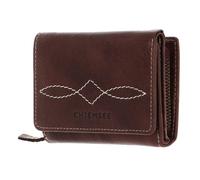 CHIEMSEE purse Leather Wallet Brown