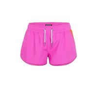 Chiemsee Swim Shorts with Elasticated Cuffs and Drawstring, 17-2435 Pink Glo, S