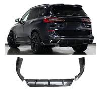 CHIESMA for X5 Rear Diffuser for 2019-2025 BMW X5 G05 M Sport Rear Bumper Lip Diffuser ABS Painted Carbon Fiber Style