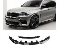 CHIESMA,Front Bumper Lip Compatible with 2014-2018 BMW F15 X5 with M Sport,ABS Gloss Black Bodykit Front Trim Spoiler Splitter 4Pc