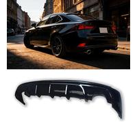 CHIESMA, Rear Diffuser Fit for Lexus IS250 IS350 IS200T 2014-2016 ABS Gloss Black Rear Bumper Diffuser Rear Bumper