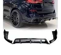CHIESMA Rear Diffuser for 2019-2025 BMW X5 G05 M Sport Rear Bumper Lip Diffuser ABS Painted Gloss Black