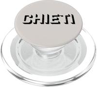 Chieti Italy Block Letter - Chieti Italia PopSockets PopGrip for MagSafe