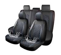 Chifeng Universal Full Set Car Seat Covers For Mitsubishi ASX Eclipse Cross L200 Lancer Mirage Outlander Shogun Breathable Wear-resistant Non-slip，Car Seat Protectors (Blue)