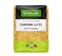 CHIFFARI LISCI Pasta Dry 100% Durum Wheat Premium Semolina Macaroni Tartu Mill Nr 183 (x20 CHIFFARI LISCI 500g) 10Kg