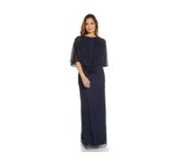 Chiffon Coverup Adrianna Papell Navy One Size
