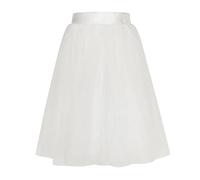 Chiffon Dance Sheer Maxi Skirts for Women UK Pleated High Waist Skirt Ladies Girls Tulle Elegant A Line Skirt Boho Swing Midi Solid Color Flared Breathable Fluffy