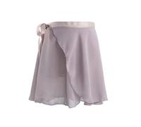 Chiffon Dance Skirts Adult Chiffon Ballet Dance Skirt Women Girls Gymnastics Wrap Skirt Training Ballet Skirts Ballet Dance Performance Costume Dancewear ( Color : Grey , Size : XL(Height 155-170cm) )