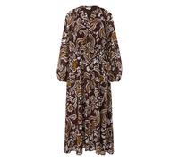 Chiffon Dress with All-Over Print Women s.Oliver Marron 50