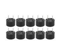 Chiffonade 10Pcs Active Buzzer Alarm Electromagnetic Beep Tone 3V DC Low Power Buzzer Electronic Components 9x5.5mm(10PCS)