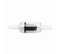 Chiffonade 10Pcs Aquarium Air Pump Check Valves Water Backflow Prevention 1 Way Non-Return Safety Valve for Fish Tank Oxygen Pump(Black)