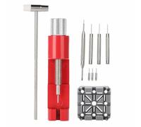 Chiffonade 10Pcs Steel Watch Repair Tool Kit Professional Band Adjustment and Link Removal Watchmaker Accessories