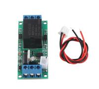 Chiffonade 12V Self-Locking Relay Module - High Level Trigger for One Button Start/Stop Control Home Automation and Industrial Use, 5A Load Capacity