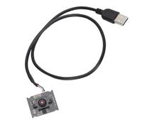 Chiffonade 3MP USB Camera Module with 64° HD View - Manual Focus Webcam Board for Robotics Face Recognition for QR Codes Gates