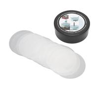 Chiffonade 50pcs 2.4in Diameter Plastic Watch Dial Protecting Sheets Professional Practical Case Back Pad Protector Watchmaking Tools