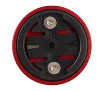 Chiffonade Aluminum Alloy Bike Stem Top Cap Computer Mount - Universal Holder Adapter - Fits 28.6mm Stem Tubes, Road & Mountain Bikes(for Garmin-Red)