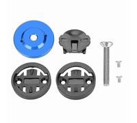 Chiffonade Bike Stem Top Cap Mount - Universal 28.6mm Cycling Computer Holder for Cateye/Bryton/Blackbird(Blue)