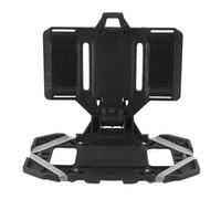 Chiffonade Universal Phone Chest Mount Holder - Adjustable Folding Design for 4.7-6.7in Smartphones, Compatible with Vests & Outdoor Gear(Black)