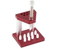 Chiffonade Watch Hand Presser Lifter Puller Plunger Remover Set Fitting Repair Tools with 10Pcs Dies for Watchmaker(A Set)