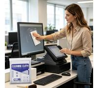 Chiffons En Microfibre BM-13 Sans Poussière NI Peluches Pour Écrans Et