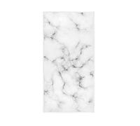 CHIFIGNO Grey and White Marble Soft Large Hand Towels Bath Towel Multipurpose for Bathroom Hotel Gym Spa 30"x15"
