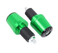 CHIFUN Motorcycle Bar Ends Plug Universal for 7/8" 22mm Handlebar CNC Aluminum Bar End Caps Weight Slider Replacement for Honda Yamaha Suzuki Motorbike Dirt Bike Scooters(Green)