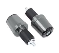 CHIFUN Motorcycle Bar Ends Plug Universal for 7/8" 22mm Handlebar CNC Aluminum Bar End Caps Weight Slider Replacement for Honda Yamaha Suzuki Motorbike Dirt Bike Scooters(Titanium)