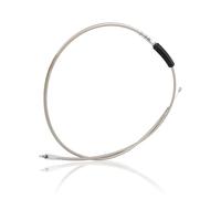 CHIFUN Motorcycle Clutch Cable Wire Stainless 75" 190cm Compatible with Harley Softail XL 883 1200 Dyna Softail Fat Boy Heritage Road King