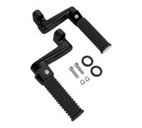 CHIFUN Motorcycle Footpeg Foldable Rear Passenger Foot Pegs Replacement for Indian Chief Vintage Dark Horse Chieftain Classic Roadmaster 2015-2018 Non-slip Foot Rest with Mount Bracket Accessories