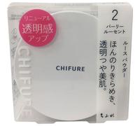 Chifure Loose Powder N Pearly Lucent 2 Skin Makeup To use: - Remove the sticker from the top of the inner lid. While holding the puff firmly, turn the