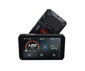 CHIGEE AIO-5 Play for BMW Motorcycles, 3-Pin Interface, Plug-and-Play Smart Display with CarPlay & Android Auto, 60FPS Mode, IP68 Waterproof, Built-in GPS, Anti-Theft Alarm, Data Reading