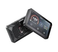 CHIGEE AIO-5Play Motorcycle Carplay Android Auto GPS Navigation System, 5" IPS LCD 60FPS, 5G Wi-Fi BT, IP68 Waterproof, Support Siri Google Assistant, Dedicated App