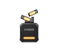 CHIGEE SR-1 77GHz Motorcycle Blind-Spot Radar - 70m Range, 4 Safety Alerts (BSD/LCA/AOA/RCW), IP68/9 Waterproof, Standalone & Display-Integrated