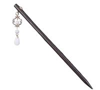 Chignon Pin Hair,Hair Sticks,Hair Chopsticks,2 Pieces Wooden Hair Sticks Pearl Decorative Hair Chopsticks for Women Hair Accessories,Chinese Classical Style Barrettes Hair Pins(Style 12)