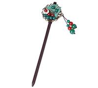 Chignon Pin Hair,Hair Sticks,Hair Chopsticks,Wood Hair Sticks Butterfly Beads Hair Chopsticks For Thick Hair Vintage Ethnic Style Hair Pins Stick Chinese Classical Wooden Chopsticks