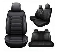 Chihen Car Seat Covers for M ercedes B enz GLA 200 PU Leather Seat Cover Set Waterproof Breathable,Airbag Compatible,Full Protection for Front & Rear Seats - Universal 5-Seater Car Accessories,Black