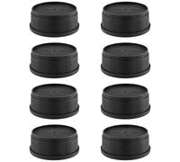 CHIHEUNG 8PCS Furniture Riser, 2 Inch Round Bed Risers, Adjustable Sofa Risers, Stackable Table Leg Extenders for Beds, Tables, Sofas with Round Legs
