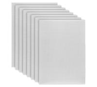 CHIHEUNG 8PCS Stainless Steel Mesh Sheets, 30x21cm Insect Air Brick Covers, 20 Mesh Metal Wire Mesh Sheet for Air Bricks and Window