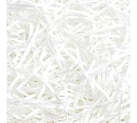 CHIHEUNG White Shredded Tissue Paper, 1000g Shredded Tissue Paper for Gift Boxes, Soft Hamper Filling for Gift Decoration, Packaging
