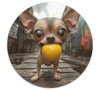 Chihuahua 1000 Piece Jigsaw Puzzle for Kids And Adults Pet Dogs Colourful Jigsaws Challenge Games Great Gift 1000pcs (67.5x67.5cm)