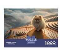 Chihuahua 1000 Piece Puzzle For Adults And Kids Pet Dog Fun Challenging Brainteasing Jigsaw Colourful Home Decoration 70x50cm/1000pcs