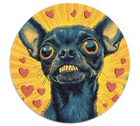 Chihuahua 1000 Pieces Jigsaw Puzzles For Adults Challenging Game Stress Relieving Entertainment Cultivate The Spirit of Teamwork For Adults Gifts 1000pcs (67.5x67.5cm)