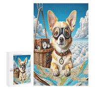 Chihuahua 1000Pc Jigsaw Puzzles Adults Children Jigsaws Post-Retirement Leisure Challenging Puzzle Great Gift Seniors Stress Reliever 1000 PCS
