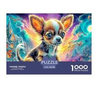 Chihuahua BandanaGargantuan Jigsaw Puzzles for Adults Comprising 1000 Advanced And Ruthlessly Difficult Challenging Puzzle Game Pieces - Forged to Be An Heirloom-Quality Gift Jigsaw Puzzles for Adult