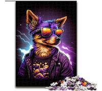 Chihuahua Boxer Adult Jigsaws 1000 Pieces Difficult, for Age 14+ Game Wall Decoration Unique Gifts for Birthday And Christmas (50x75cm)