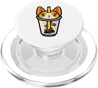 Chihuahua Bubble Tea Cup Cute Kawaii Boba Milk Dog PopSockets PopGrip for MagSafe