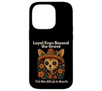 Chihuahua Catrina Loyal Even Beyond the Grave Art Case for iPhone 14 Pro