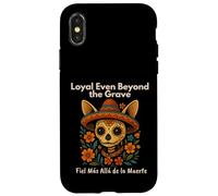 Chihuahua Catrina Loyal Even Beyond the Grave Art Case for iPhone X/XS