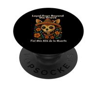 Chihuahua Catrina Loyal Even Beyond the Grave Art PopSockets Adhesive PopGrip